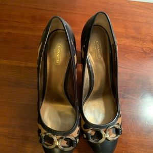 Coach Block Heels.